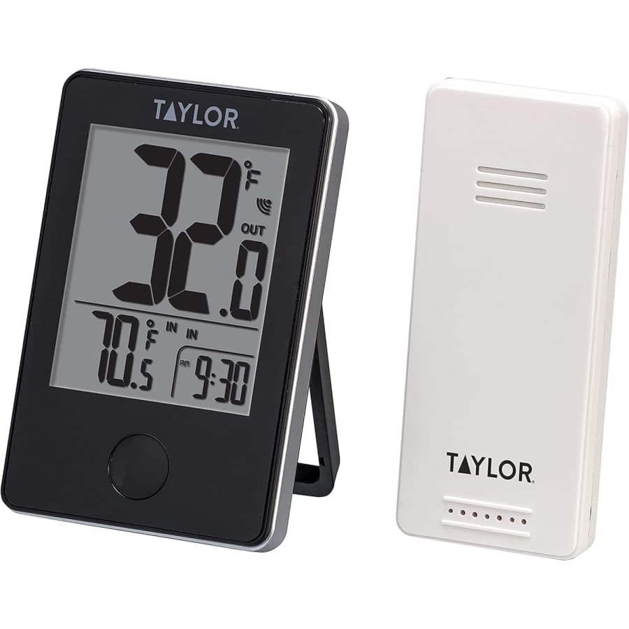 Taylor Wireless Digital Indoor Outdoor Thermometer: $12
