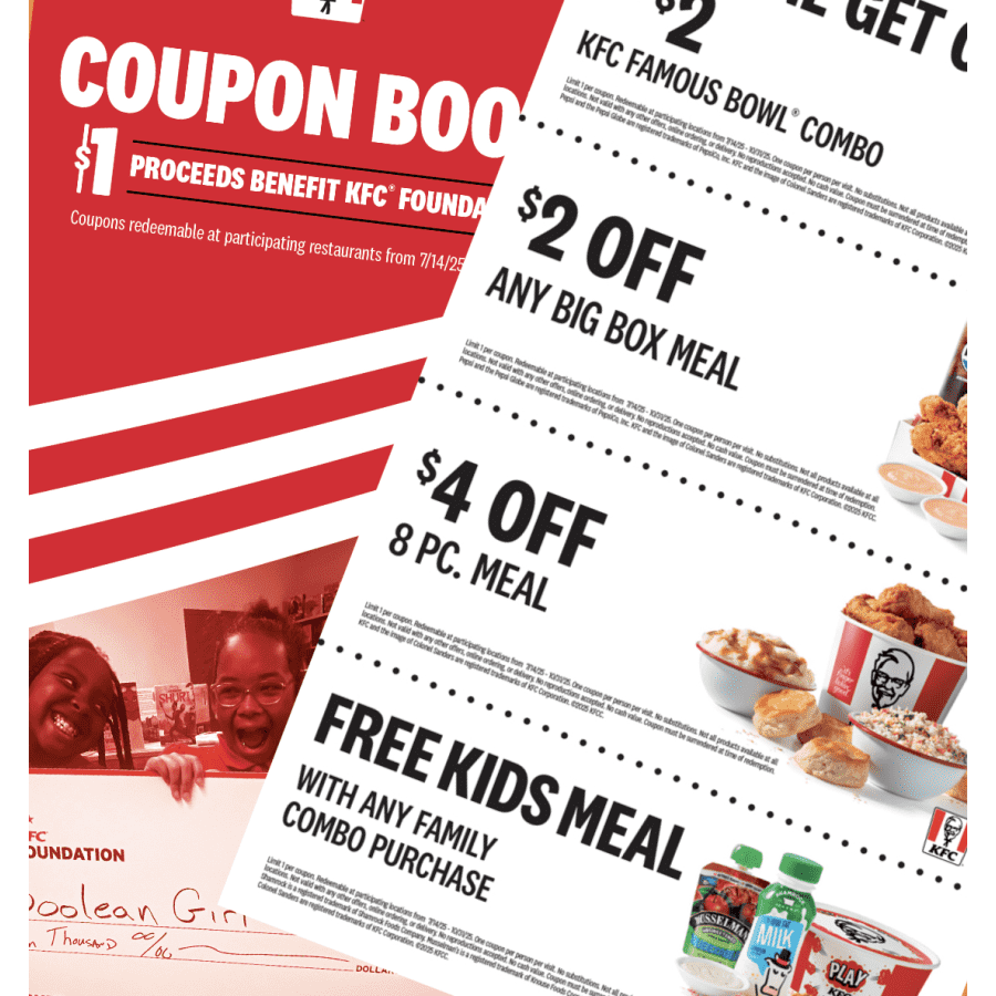 KFC Coupon Book: $1