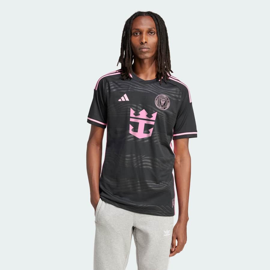 adidas Men's Inter Miami CF 23/24 Away Authentic Jersey: $30