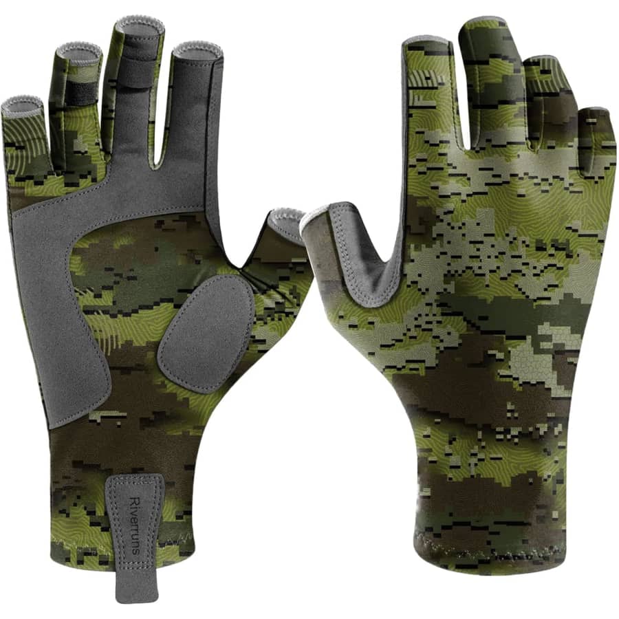 Riverruns UPF 50+ Fingerless Fishing Gloves: $4.99 Riverruns UPF 50+ Fingerless Fishing Gloves: $4.99