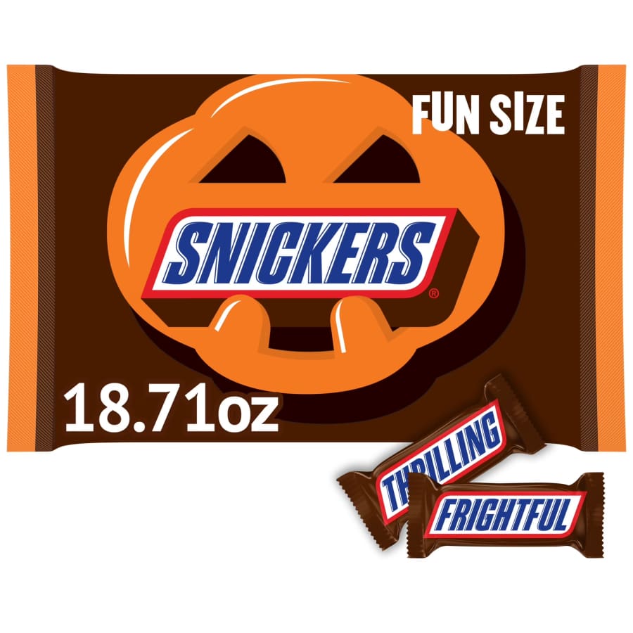 Snickers Fun Size 18.7-oz. Jumbo Bag: $3.26