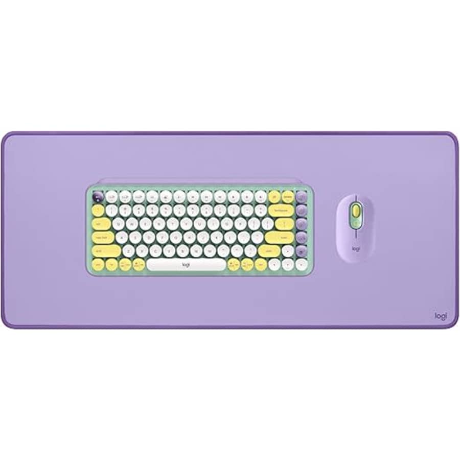 Logitech POP Keys Mechanical Wireless Keyboard with POP Wireless Mouse & Desk Mat: $98.13