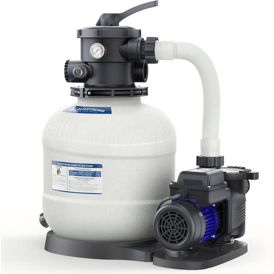 Aquastrong 2/3 HP 14" Sand Filter Pool Pump: $189.99 Aquastrong 2/3 HP 14" Sand Filter Pool Pump: $189.99