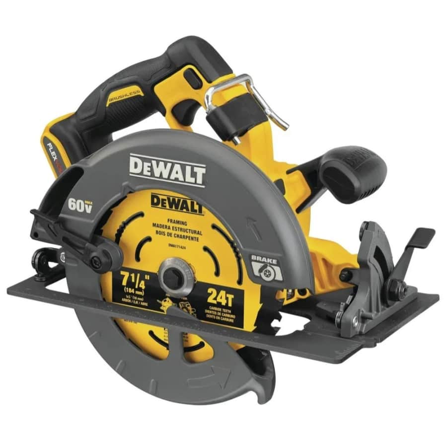 Certified Refurb DeWalt Flexvolt 7.5" 60V MAX Circular Saw: $143