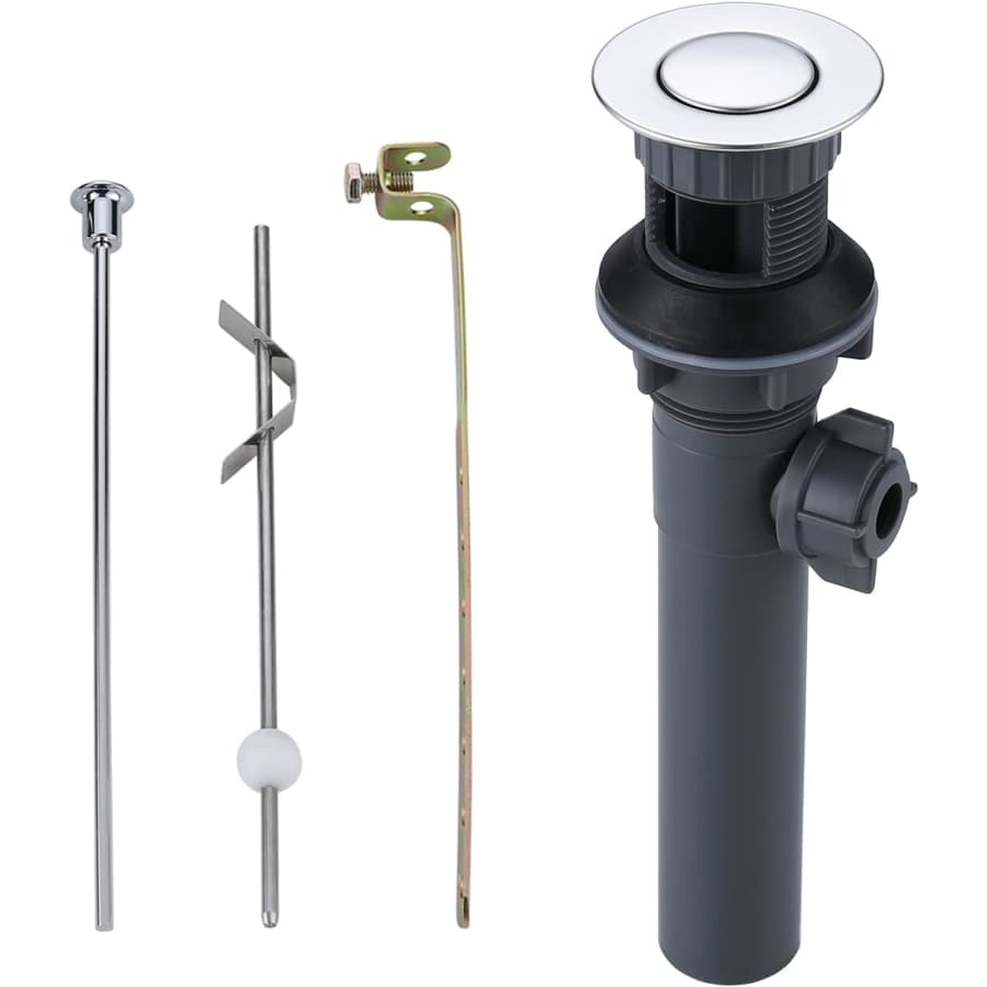 Bathroom Sink Drain with Lift Rod: $11 w/ Prime