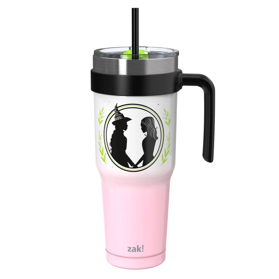 Zak Designs 40-oz. Stainless Steel Halloween Tumbler w/ Straw: $4.99