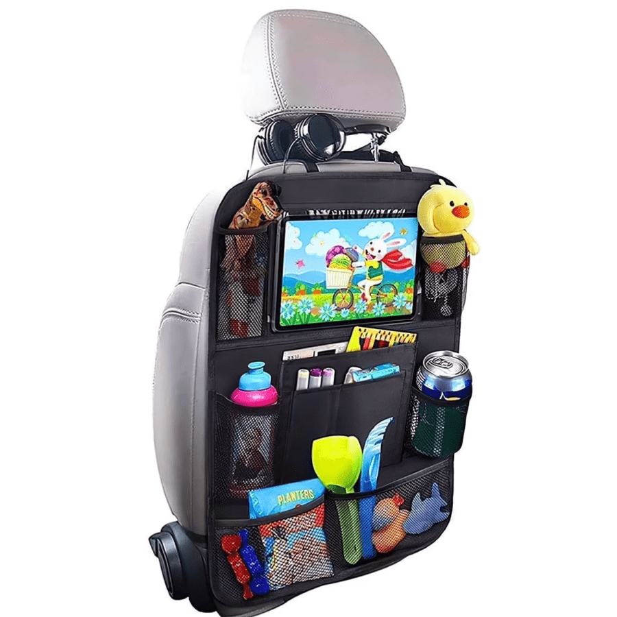 10-Pocket Universal Fit Car Backseat Organizer: $7.99