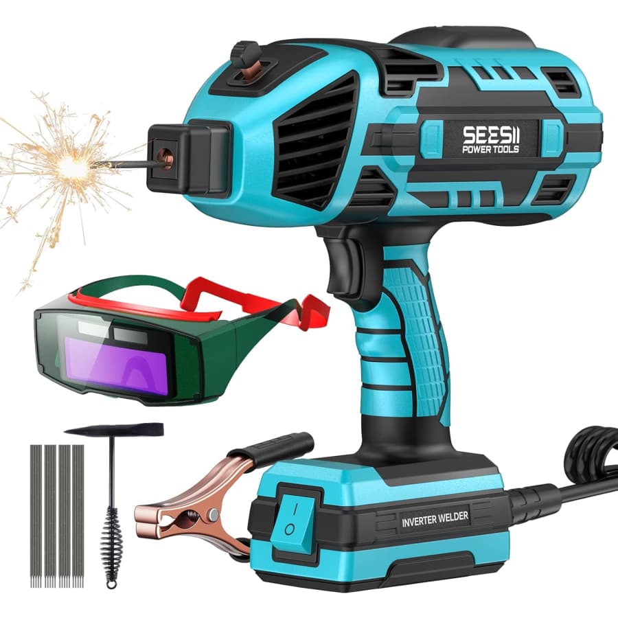 Seesii 110V 120A Portable Handheld Welding Machine: $55.98