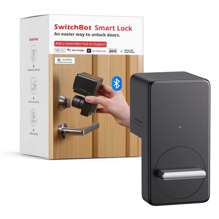 SwitchBot Smart Lock w/ Bluetooth: $70 SwitchBot Smart Lock w/ Bluetooth: $70