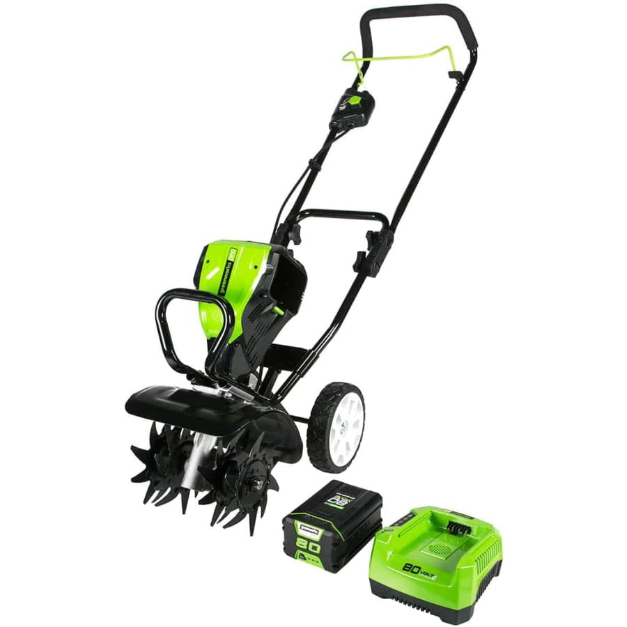 Greenworks Pro 80V 10" Cultivator w/ 2Ah Battery and Charger: $175 Greenworks Pro 80V 10" Cultivator w/ 2Ah Battery and Charger: $175