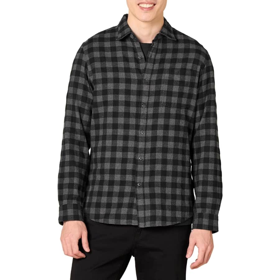 Amazon Essentials Men's Flannel Shirt: $11 Amazon Essentials Men's Flannel Shirt: $11