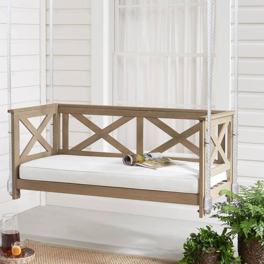 Mainstays Ella Rose 2-Person Cushioned Bench: $88