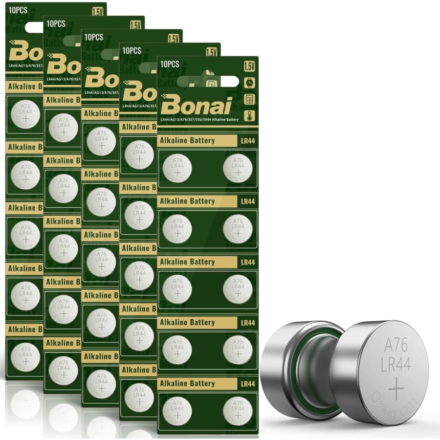 LR44 Cell Battery 50-Pack: $6.64 via Sub. & Save LR44 Cell Battery 50-Pack: $6.64 via Sub. & Save