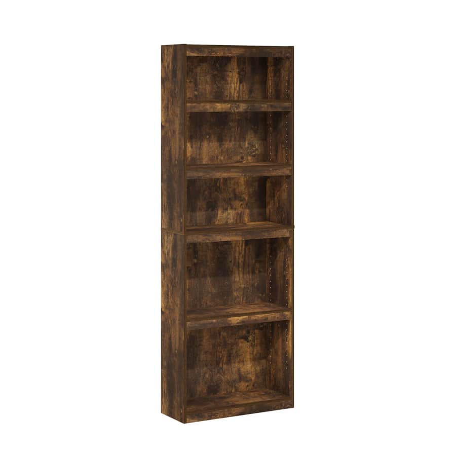 Furinno 5-Tier Shelf Bookcase: $35.02