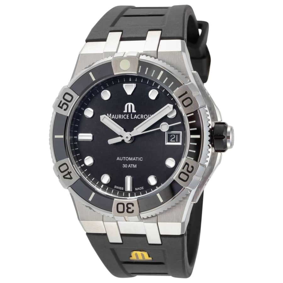Maurice Lacroix Men's Aikon Swiss Made Automatic Watch: $699 Maurice Lacroix Men's Aikon Swiss Made Automatic Watch: $699
