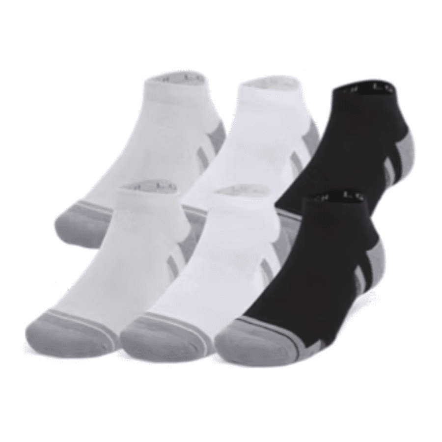 Under Armour Unisex UA Performance Tech Low Cut Socks 6-Pack: $8.98