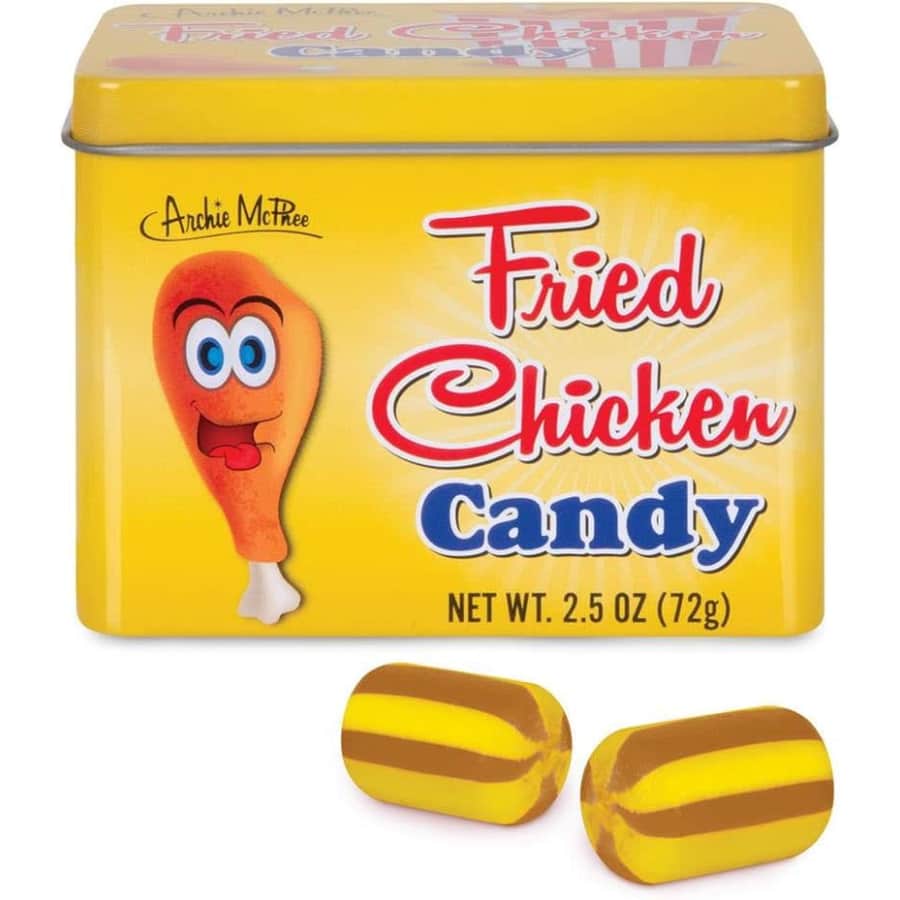 Fried Chicken Flavored Candy Tin: $7.63