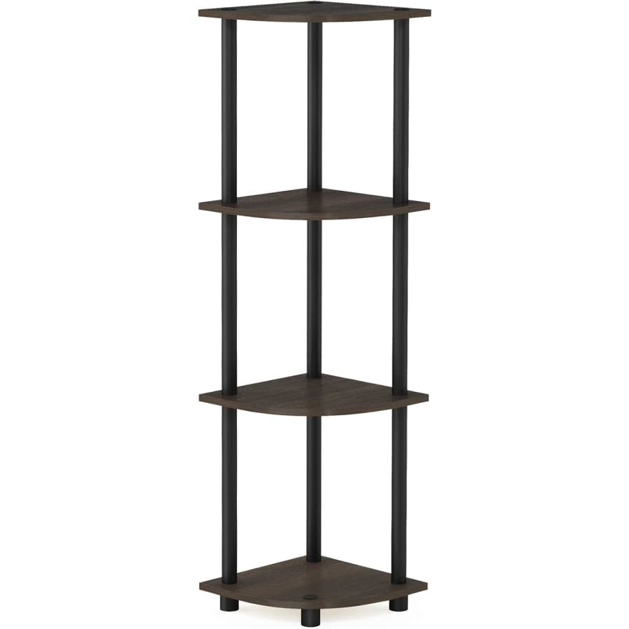 Furinno Turn-N-Tube 4-Tier Corner Display Rack: $15.81