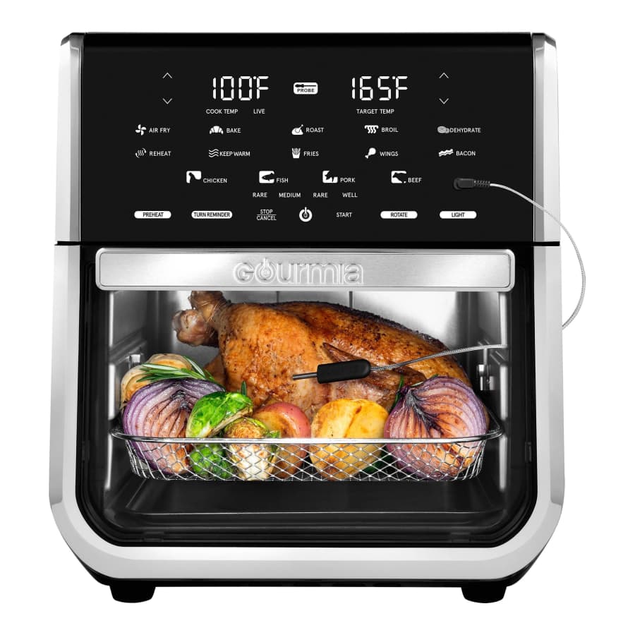 Gourmia 14-Quart All-in-One Air Fryer with 28 Presets: $50 Gourmia 14-Quart All-in-One Air Fryer with 28 Presets: $50