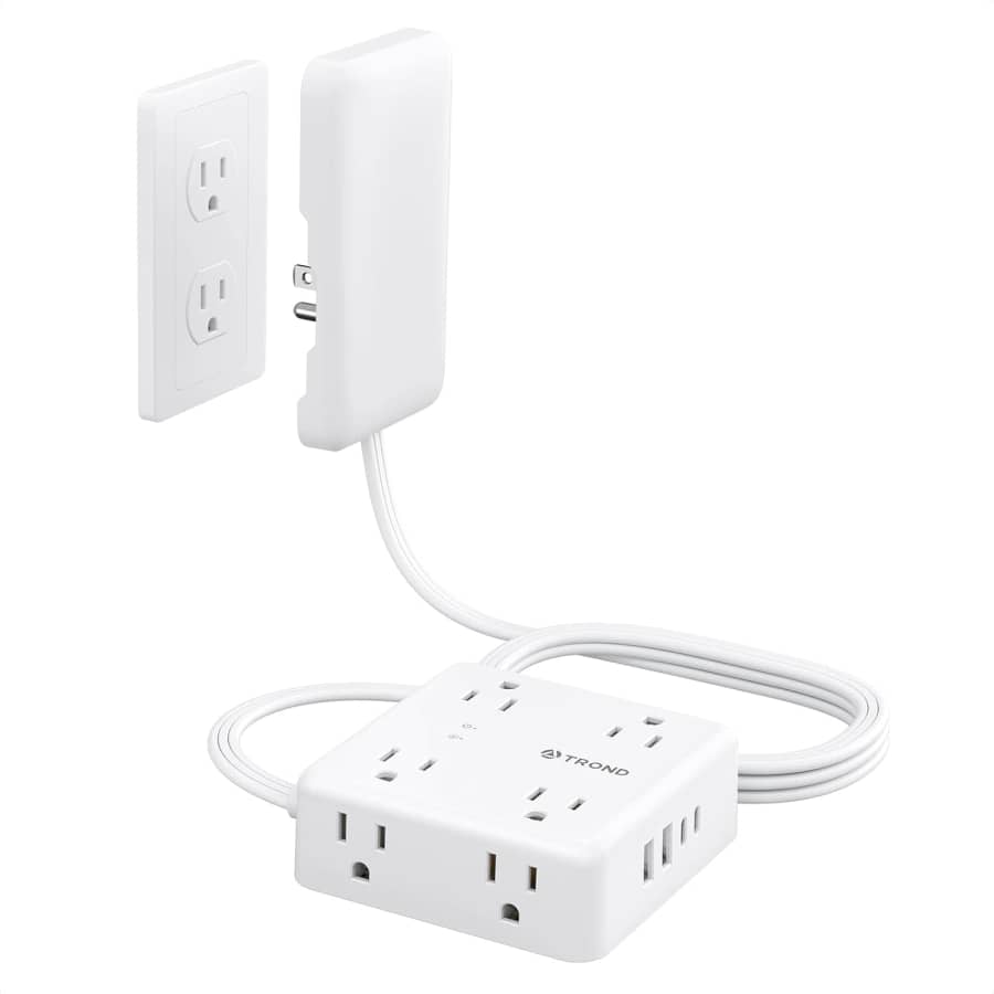 Trond Flat Outlet Cover Extender with 6-Foot Cord: $16.79 Trond Flat Outlet Cover Extender with 6-Foot Cord: $16.79