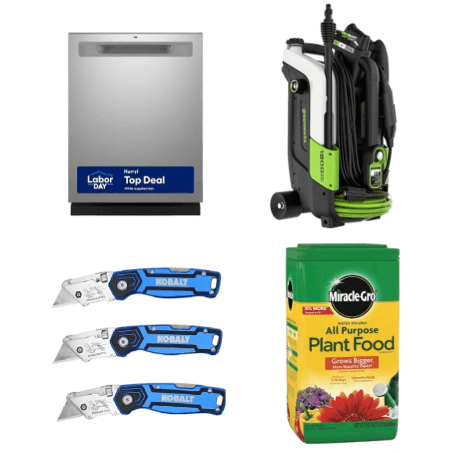 Lowe's Labor Day Doorbusters: Up to 40% off + Up to extra 50% off