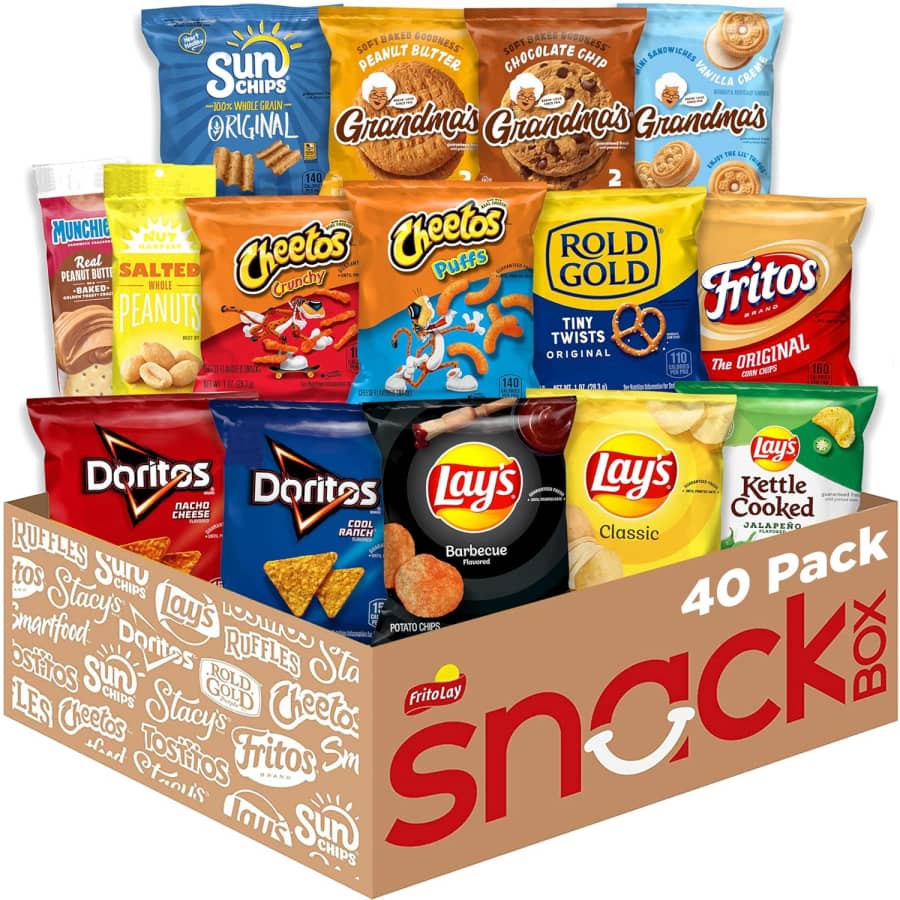 Frito Lay 40-Count Ultimate Classic Snacks Care Package: $17 w/ Sub & Save Frito Lay 40-Count Ultimate Classic Snacks Care Package: $17 w/ Sub & Save
