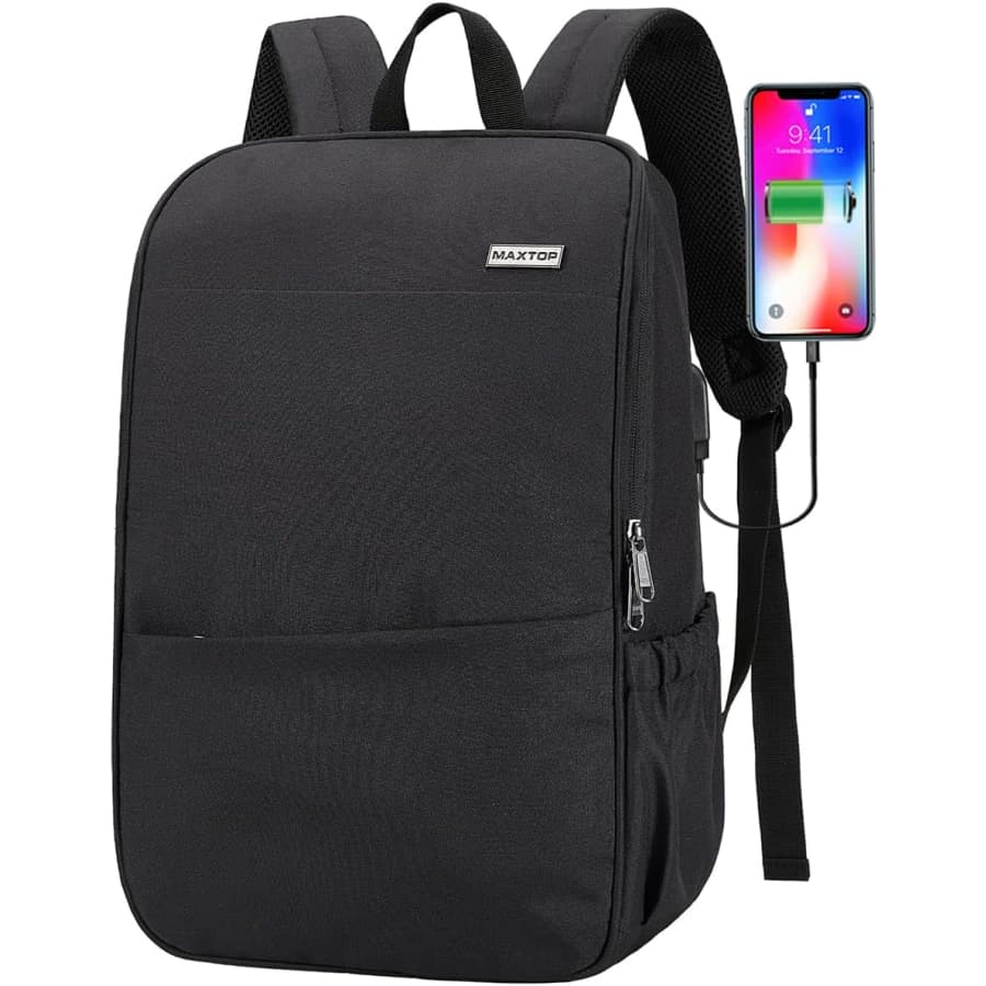 Maxtop Deep Storage 15.6" Laptop Backpack w/ USB Port: $17 Maxtop Deep Storage 15.6" Laptop Backpack w/ USB Port: $17