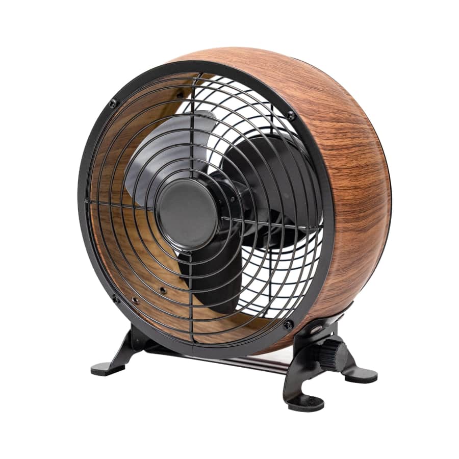 BH&G 5" Retro Drum Fan w/ USB: $17.97