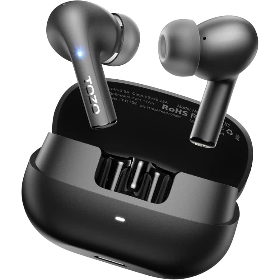 Tozo E2 Wireless Earbuds: $10