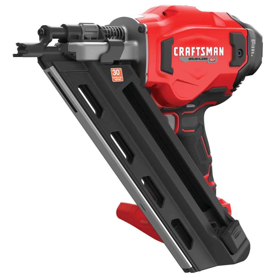 Craftsman V20 Brushless Cordless Roundhead Framing Nailer: $329 Craftsman V20 Brushless Cordless Roundhead Framing Nailer: $329