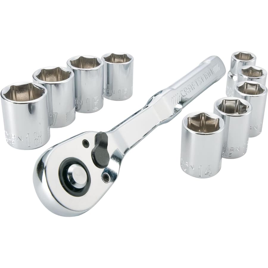Craftsman 10-Piece Metric Mechanics Tool Set: $14.98
