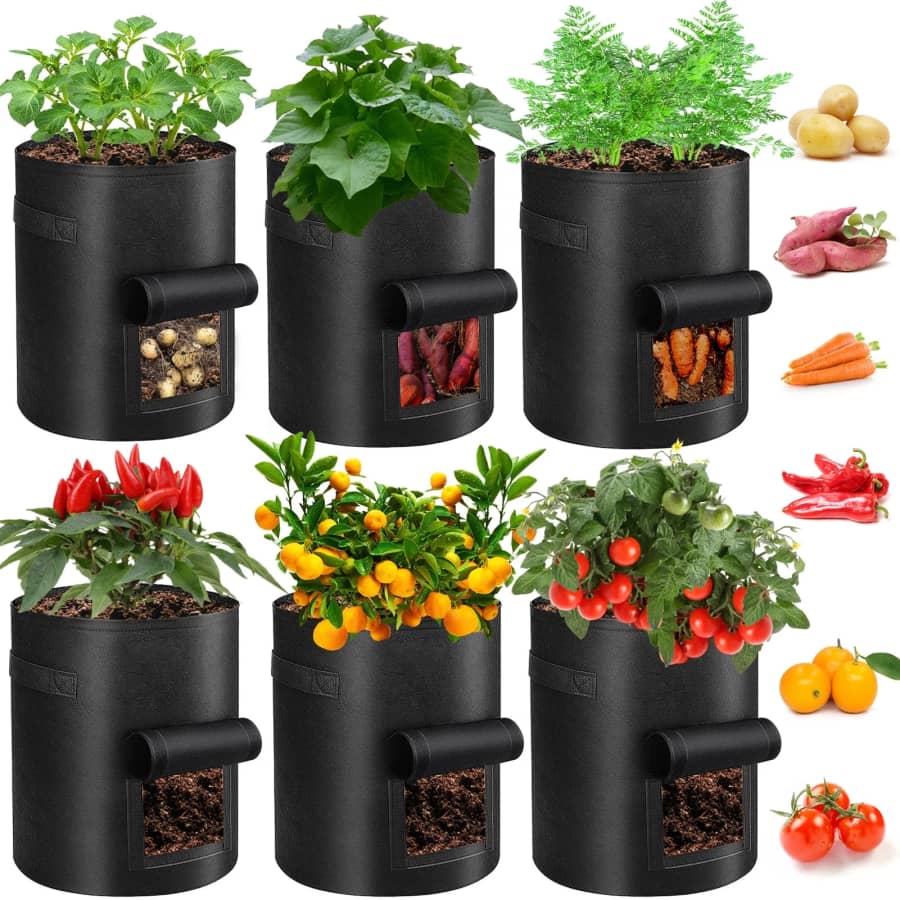10-Gallon Potato Grow Bag 6-Pack: $17