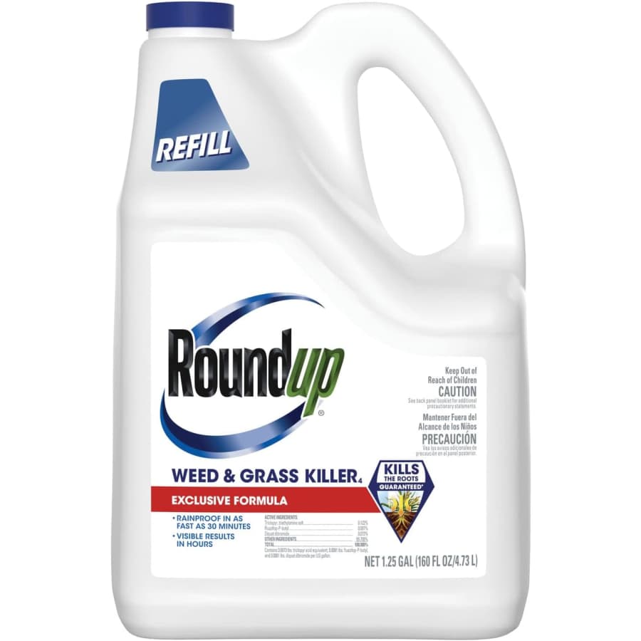 Roundup Weed & Grass Killer4 1.25-Gallon Bottle: $11