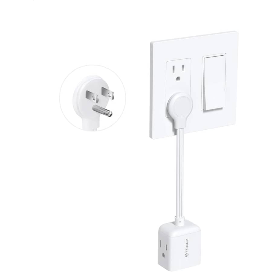 Trond Flat Outlet Extender with 6" Cord: $14 Trond Flat Outlet Extender with 6" Cord: $14