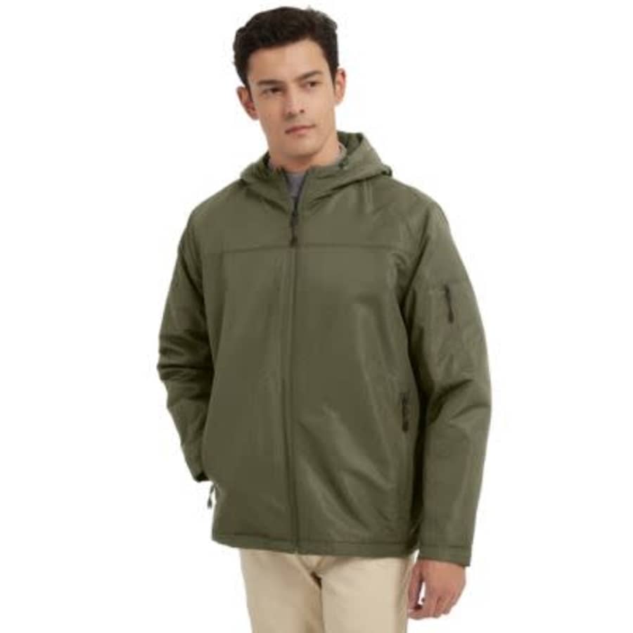 Hawke & Co. Men's Grid Fleece Lined Tri-Climate Jacket: $34.99