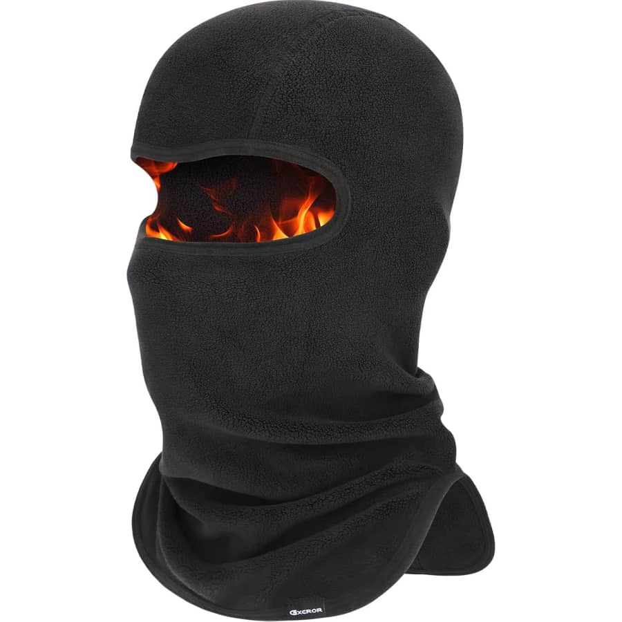 GXCROR Fleece Balaclava Ski Mask: $6.99