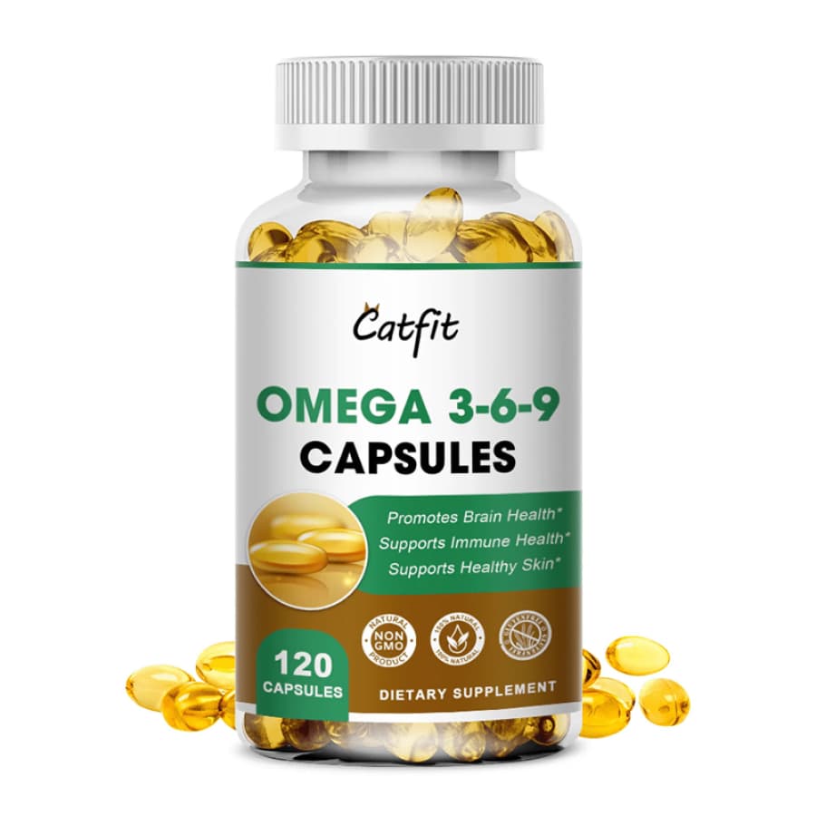 Catfit Omega 3-6-9 Blend Capsules 120-Count: $13