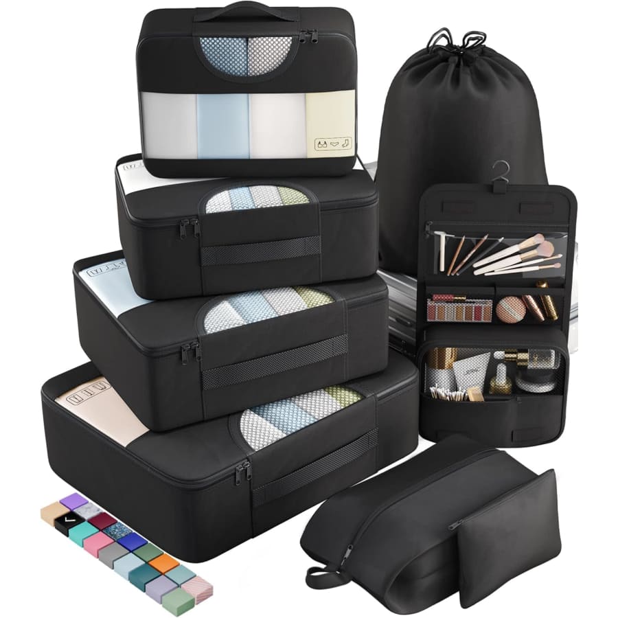 Veken 8-Piece Packing Cubes: $17