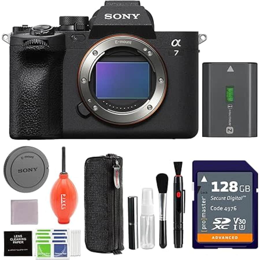 Sony Alpha 7 IV Full-frame Mirrorless Camera Bundle: $1,998 Sony Alpha 7 IV Full-frame Mirrorless Camera Bundle: $1,998