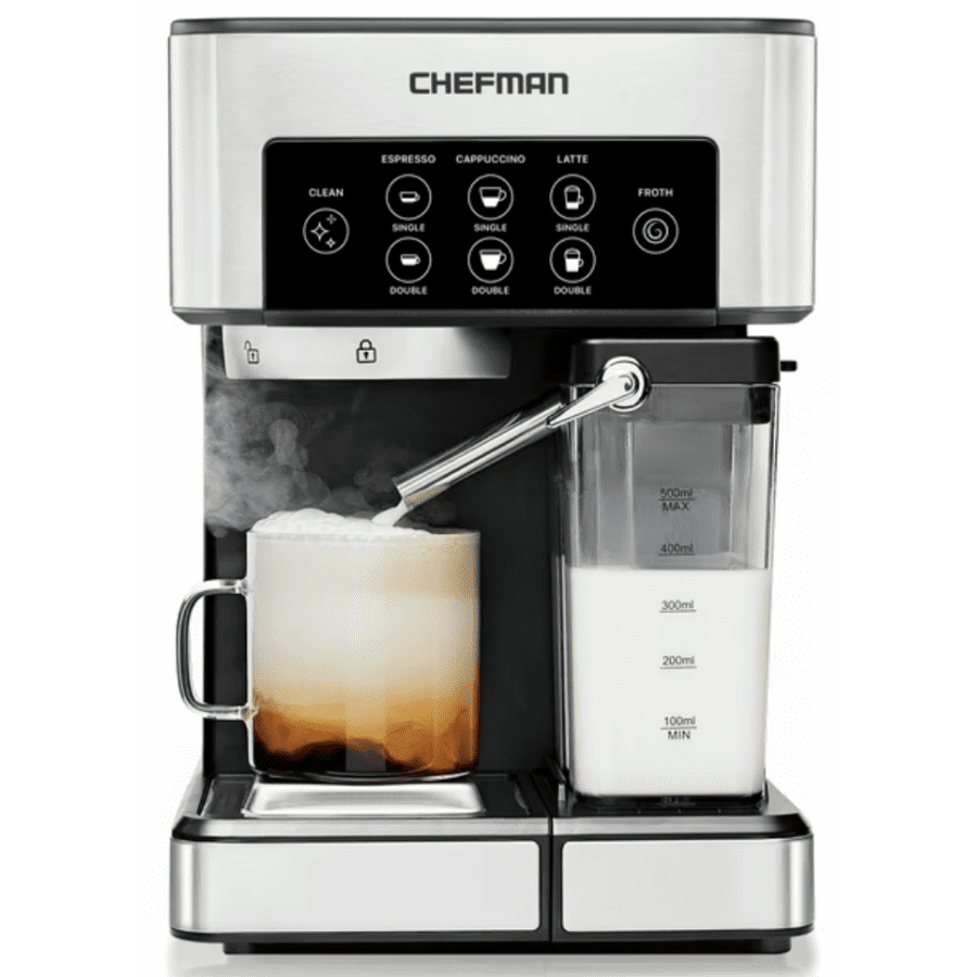 Chefman Barista Pro Espresso Machine: $65 Chefman Barista Pro Espresso Machine: $65