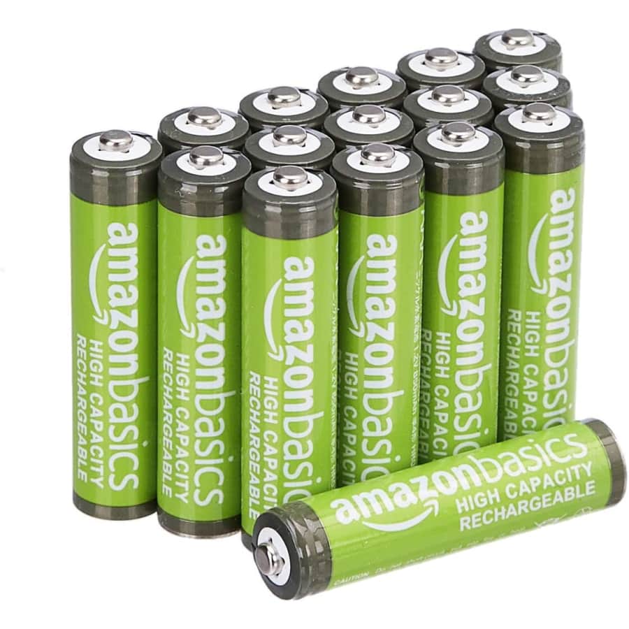 Amazon Basics AAA Rechargeable Batteries 16-Pack: $8.83 via Sub. & Save