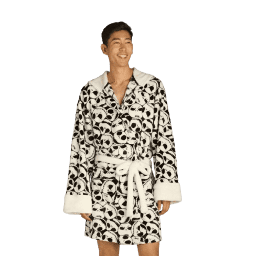 Disney Men's Nightmare Before Christmas Jack Skellington Superminky Robe: $6.42 Disney Men's Nightmare Before Christmas Jack Skellington Superminky Robe: $6.42