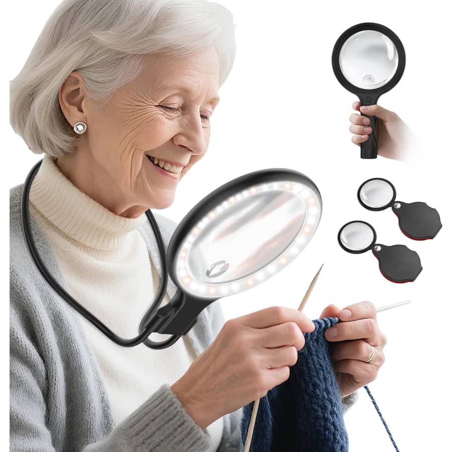 Neck Wear Magnifying Glass: $13.44 Neck Wear Magnifying Glass: $13.44