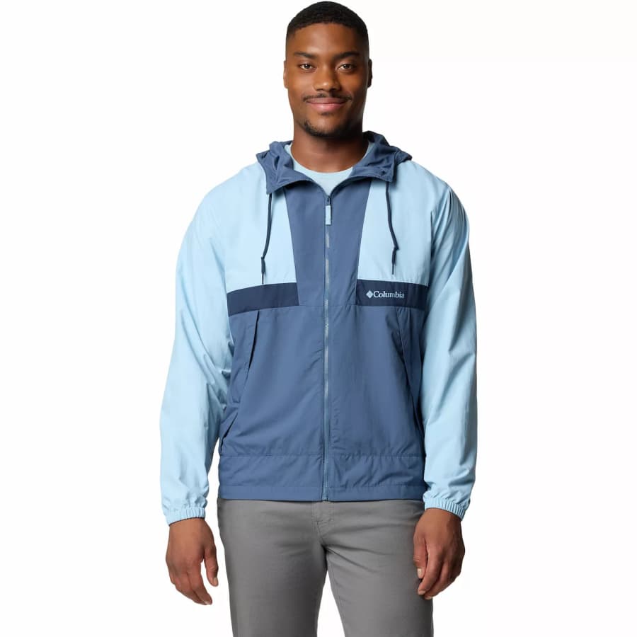 Columbia Men's Spire Valley Hooded Windbreaker: $30