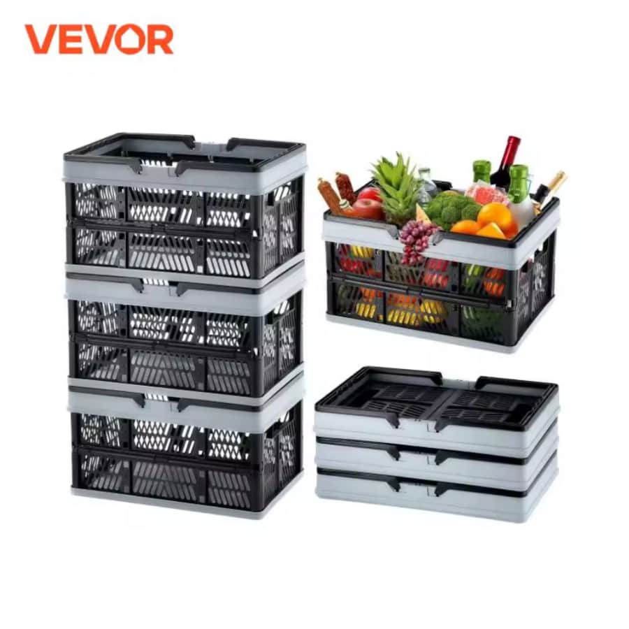 Vevor 25L Storage Basket 3-Pack: $23 Vevor 25L Storage Basket 3-Pack: $23
