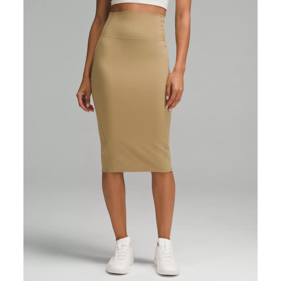 lululemon Women's Nulu Slim-Fit High-Rise Skirt: $29 lululemon Women's Nulu Slim-Fit High-Rise Skirt: $29