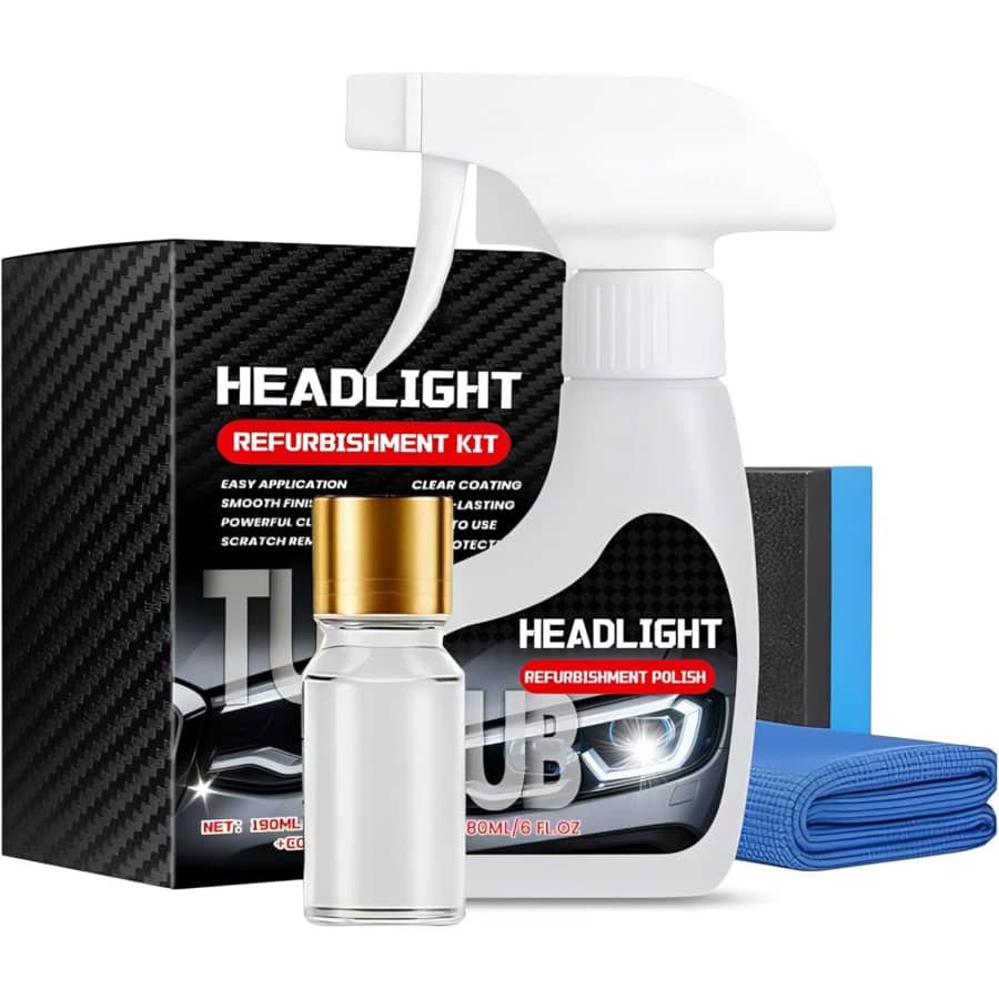 Headlight Restoration Kit: $8.88