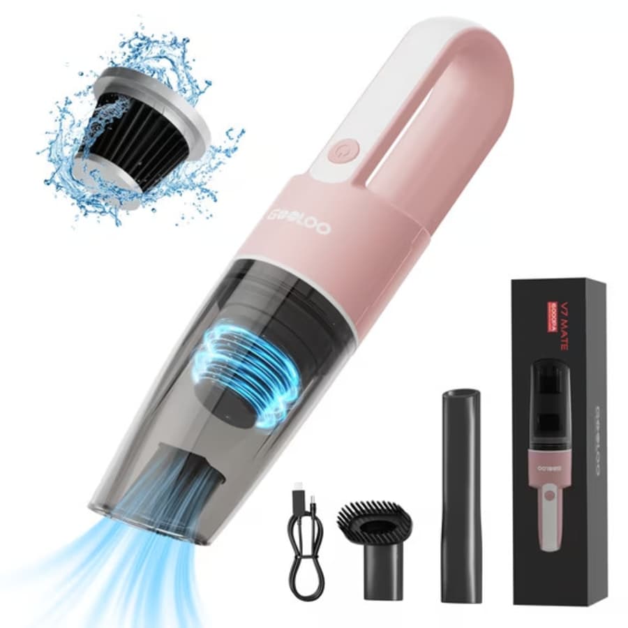 Gooloo V7 Mate Vacuum Cleaner Cordless Portable: $19.99 Gooloo V7 Mate Vacuum Cleaner Cordless Portable: $19.99