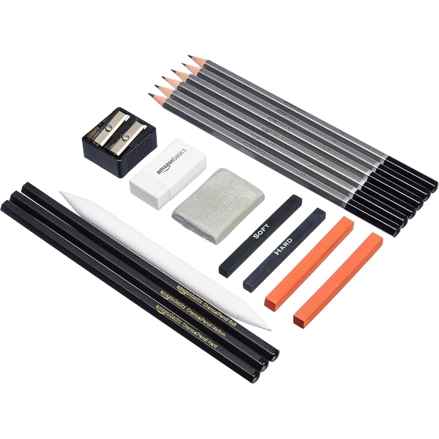 Amazon Basics 17-Piece Sketching and Drawing Art Pencil Kit: $7.04 Amazon Basics 17-Piece Sketching and Drawing Art Pencil Kit: $7.04