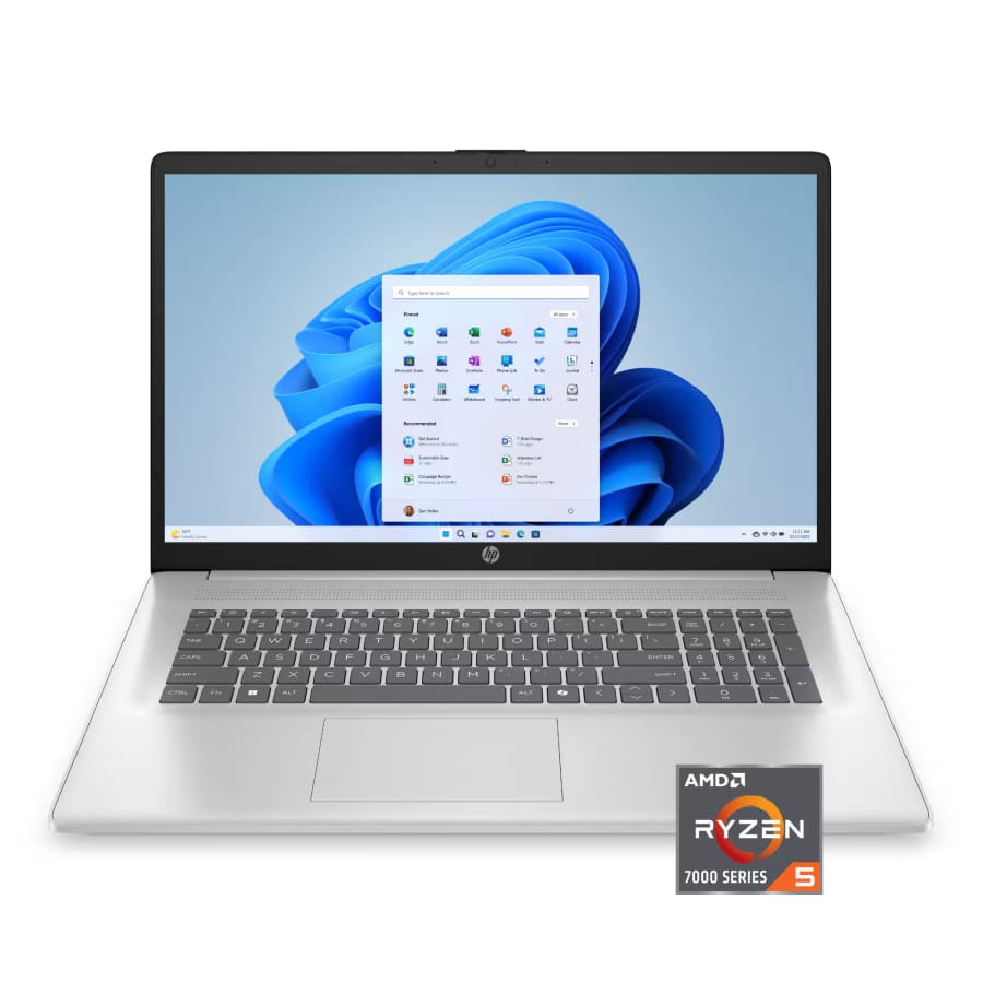 HP AMD Ryzen 5 17.3" Laptop: $319.99